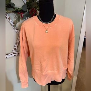 Crew neck sweatshirt